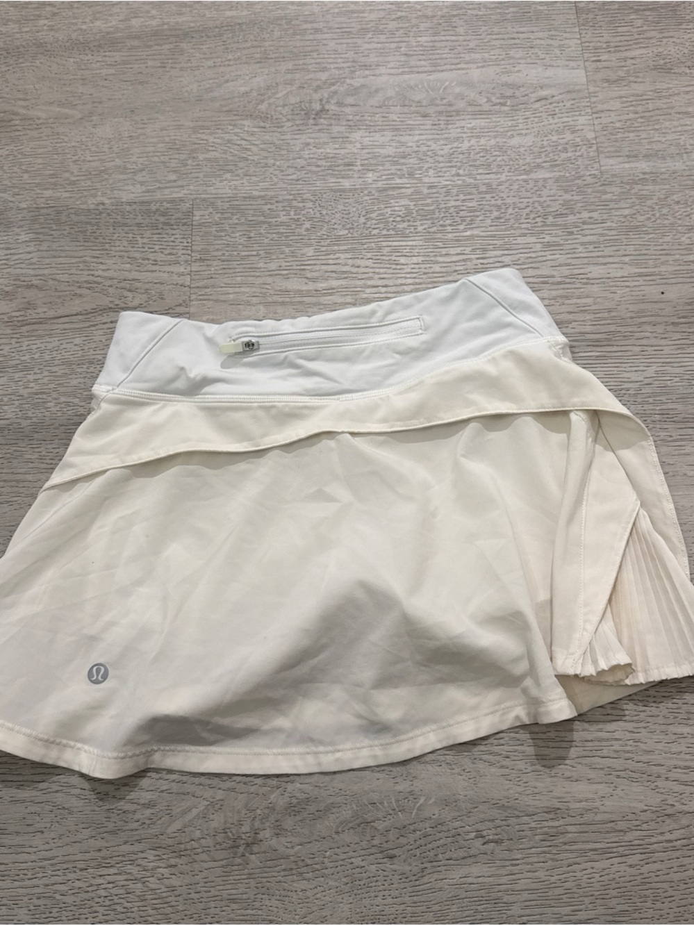 lululemon athletica White Pleated Skater Skort - Picture 2 of 5